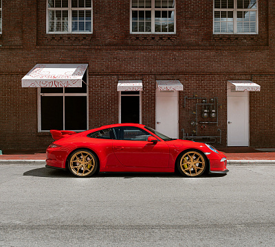 Фото дисков Vossen HF-5 на Porsche 911 VII