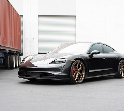 Фото дисков Vossen HF-5 на Porsche Taycan I