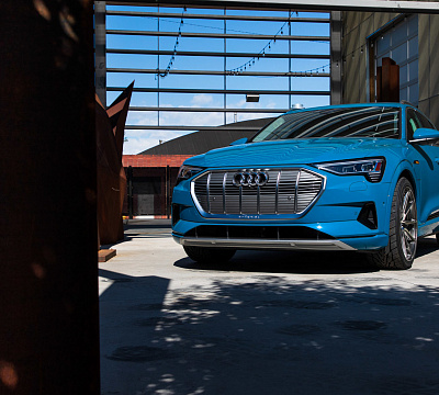 Фото дисков Vossen HF-3 на Audi E-tron
