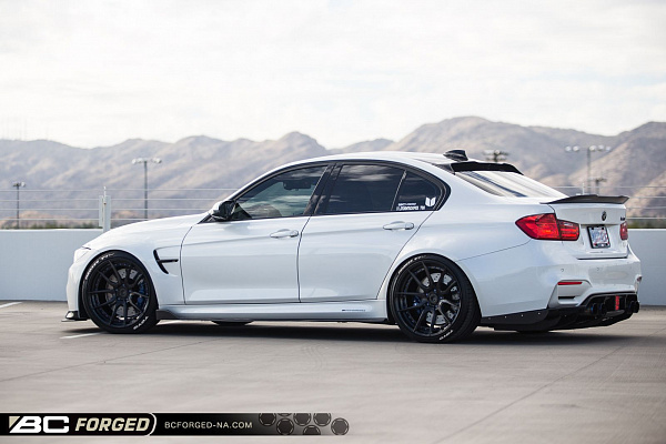 Фото дисков BC Forged HCA162 Глянцевый темный лак на BMW 3/M3 (F3x/F80)