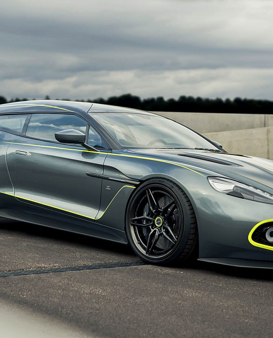Фото дисков PF2 Черный сатин на Aston Martin Zagato
