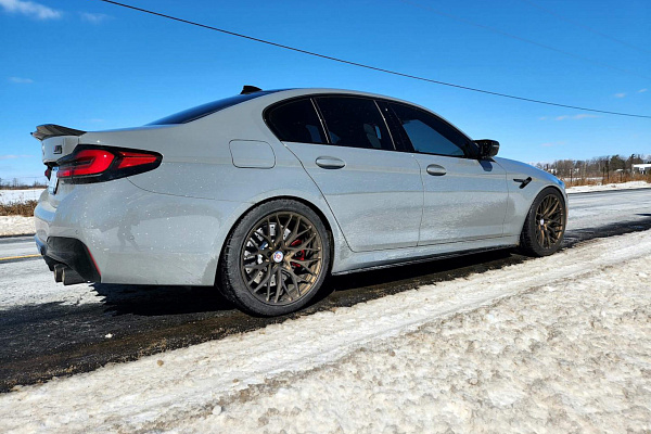 Фото дисков HRE 520M Сатиновая бронза на BMW 5/M5 (G30/F90)