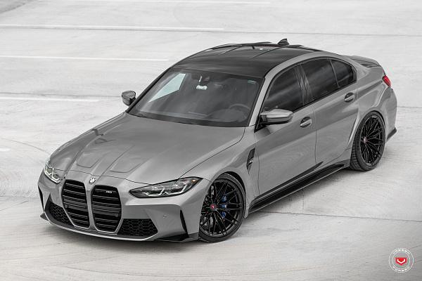 Фото дисков Vossen S21-02 Черный глянец на BMW 3/M3 (G2x/G80)