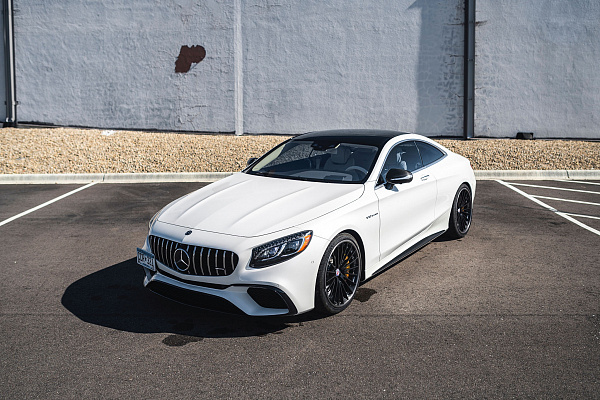 Фото дисков HRE S209 Черный сатин на Mercedes-Benz S-Class (W222, C217)