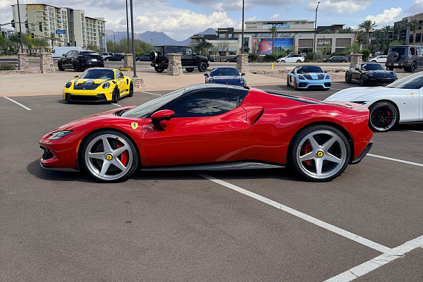 Фото дисков Giovanna Cinque Серебро на Ferrari 296