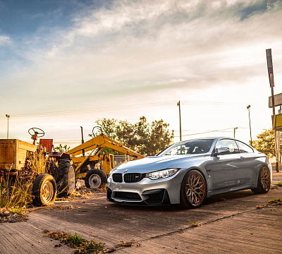 Фото дисков Vossen S17-01 (3-Piece) на BMW 4/M4 (F32/F82)