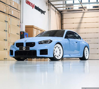 Фото дисков HRE 528 на BMW 2/M2 (G42/G87)