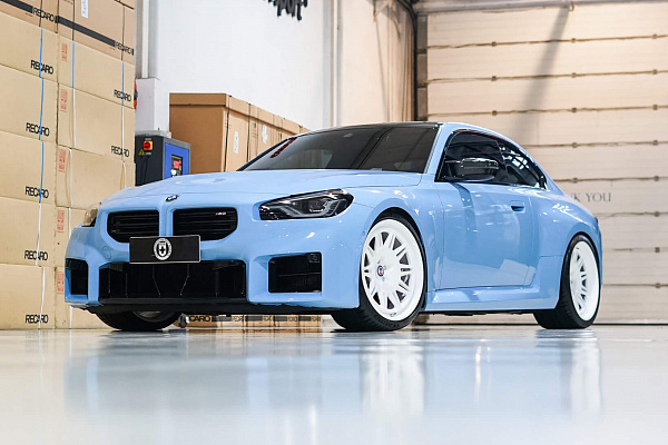 Фото дисков HRE 528 Белый глянец на BMW 2/M2 (G42/G87)