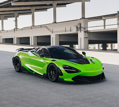 Фото дисков Brixton Forged PF10 на McLaren 720S