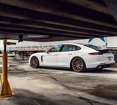 Фото дисков Vossen HF-2 на Porsche Panamera II