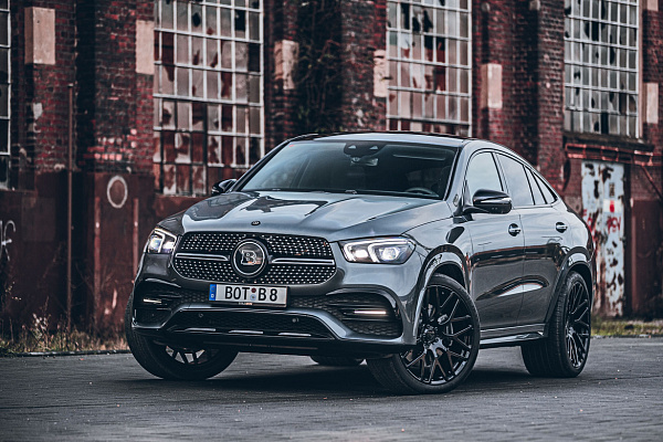 Фото дисков BRABUS Monoblock Y (Platinum Edition) Черный глянец на Mercedes-Benz GLE II