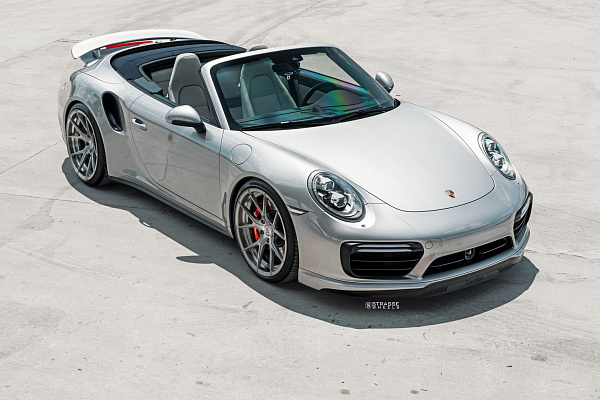 Фото дисков Strasse Wheels SM5R Deep Concave Duoblock Глянцевый тонированный лак на Porsche 911 VII