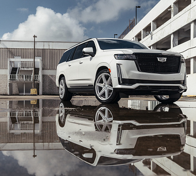 Фото дисков Vossen HF6-2 на Cadillac Escalade V
