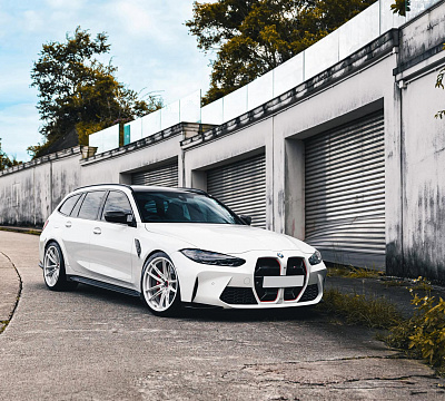 Фото дисков Brixton Forged FDE03 на BMW 3/M3 (G2x/G80)