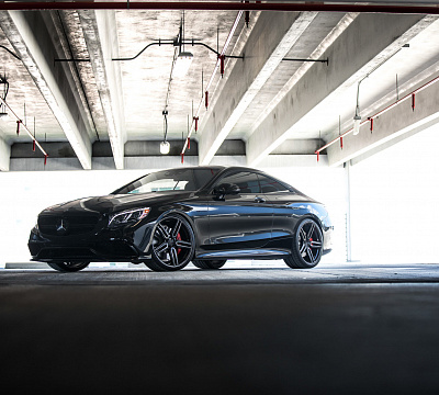 Фото дисков Vossen HF-1 на Mercedes-Benz S-Class (W222, C217)