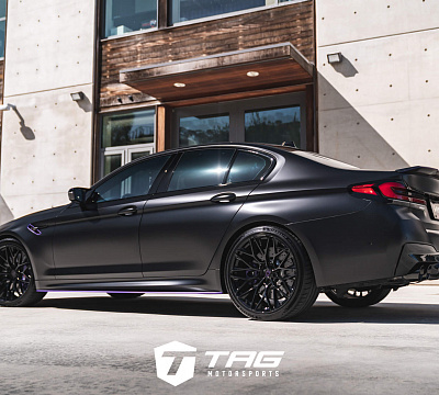 Фото дисков HRE P200 на BMW 5/M5 (G30/F90)