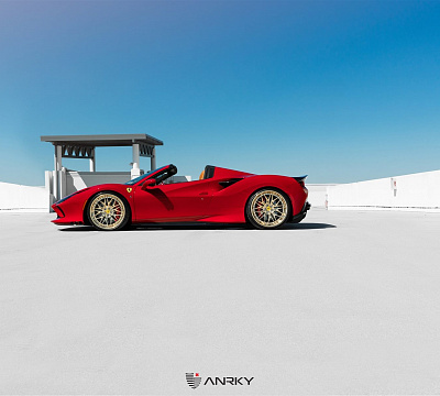 Фото дисков Anrky S3-X1 на Ferrari F8