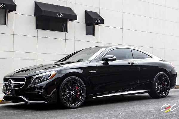 Фото дисков CEC C25 Черный глянец на Mercedes-Benz S-Class (W222, C217)