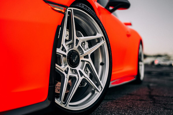 Фото дисков Anrky S1-X3 Сатиновый лак на Porsche 911 VII