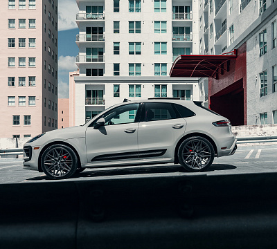 Фото дисков Vossen HF-7 на Porsche Macan I