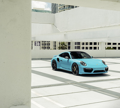 Фото дисков Vossen RS19 на Porsche 911 VIII