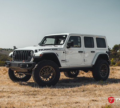 Фото дисков Vossen HF-2 на Jeep Wrangler IV (JL)