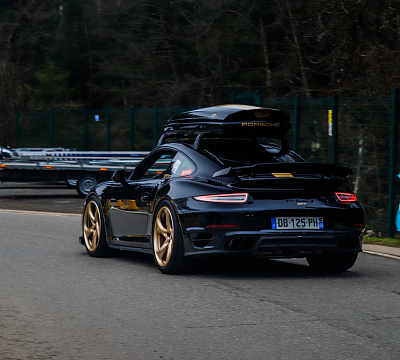 Фото дисков HRE 522M на Porsche 911 VII