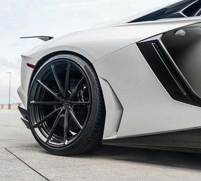 Фото дисков Anrky AN28 на Lamborghini Aventador