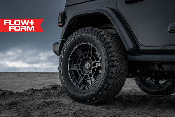 Фото дисков HRE FT1 Черный сатин на Jeep Wrangler IV (JL)
