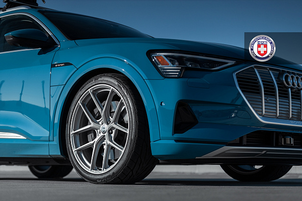 Фото дисков HRE P101SC Сатиновый лак на Audi E-tron