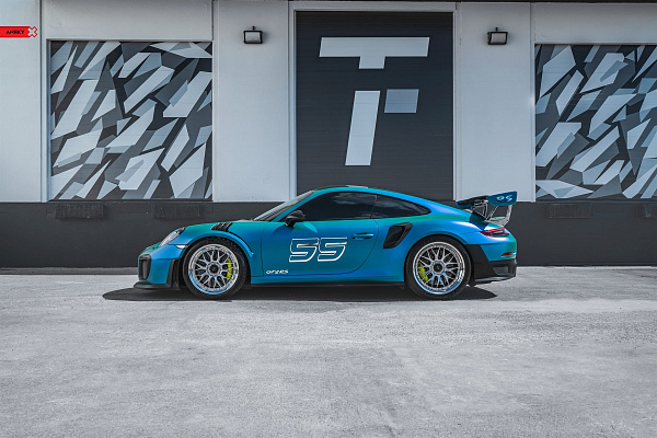 Фото дисков Anrky RS1 Полированный лак на Porsche 911 VII