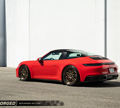 Фото дисков BC Forged MHK519 на Porsche 911 VIII