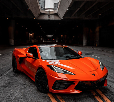 Фото дисков MRR FS01 на Chevrolet Corvette C8