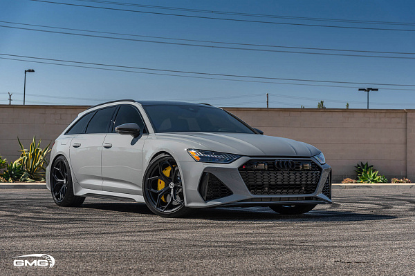 Фото дисков HRE P111SC Черный сатин на Audi A/RS 6 (C8)