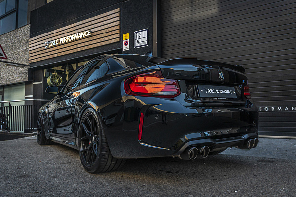 Фото дисков Vossen HF-5 Черный сатин на BMW 2/M2 (F22/F87)