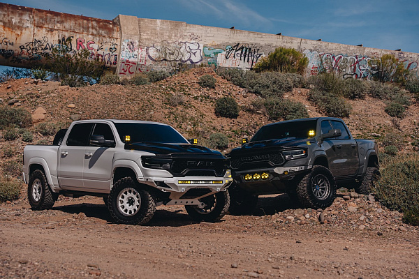 Фото дисков Brixton Forged BX03-M Сатиновый графит на Ram 1500 V