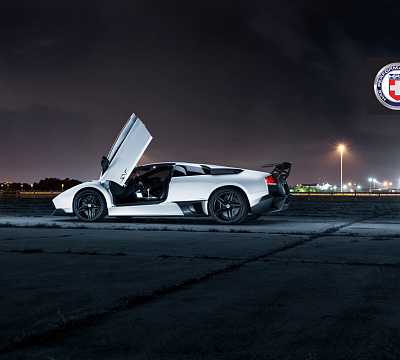 Фото дисков HRE P107 на Lamborghini Murcielago