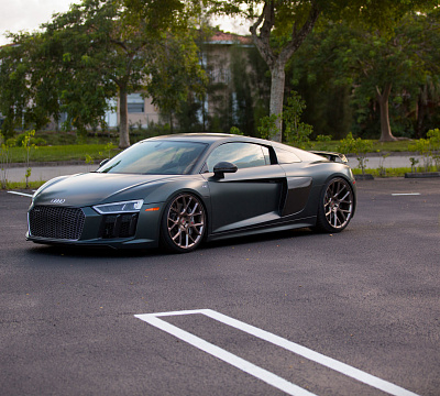 Фото дисков Vossen CG-204 на Audi R8 (4S)