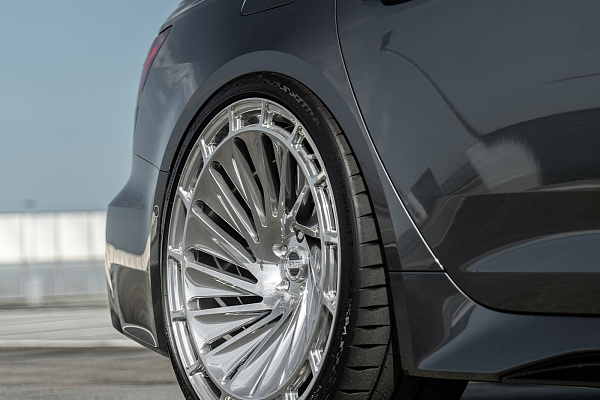 Фото дисков Radi8 R807 Полированный лак на Audi A/RS 6 (C8)