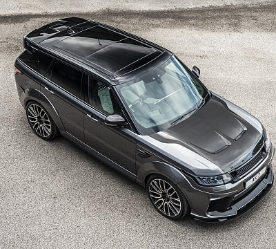 Фото дисков Kahn Pace Car на Range Rover Sport II
