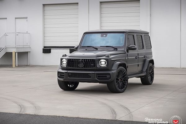 Фото дисков Vossen EVO-6TR Черный глянец на Mercedes-Benz G-Class III