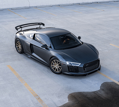 Фото дисков Strasse Wheels SV10 Track на Audi R8 (4S)