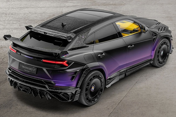 Фото дисков Mansory FD.15 Черный глянец на Lamborghini Urus
