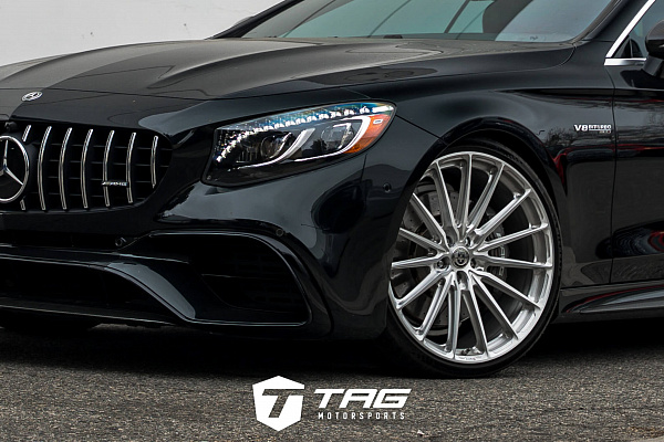 Фото дисков HRE P103SC Глянцевый лак на Mercedes-Benz S-Class (W222, C217)