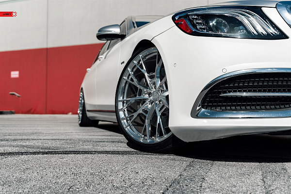 Фото дисков Anrky S1-X5 Полированный лак на Mercedes-Benz S-Class (W222, C217)