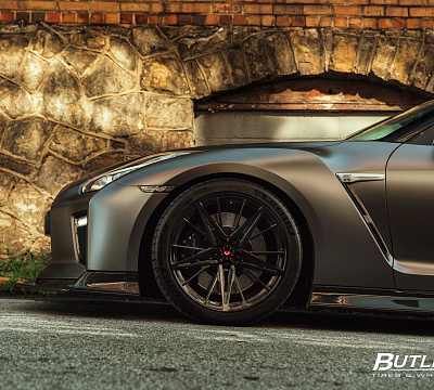 Фото дисков Vossen M-X6 на Nissan GT-R