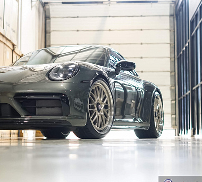 Фото дисков HRE 520 на Porsche 911 VIII