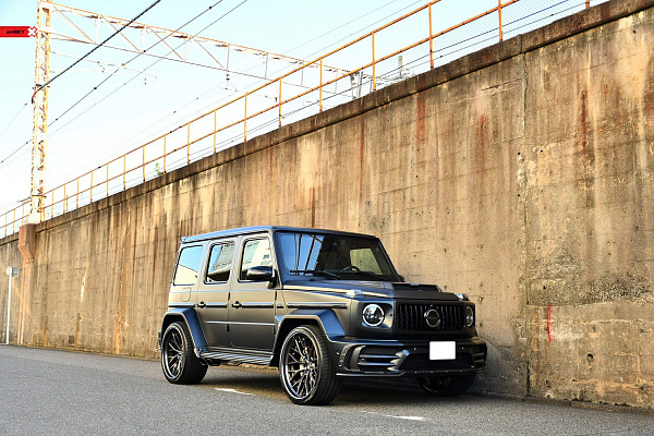 Фото дисков Anrky AN30 Глянцевый темный лак на Mercedes-Benz G-Class III