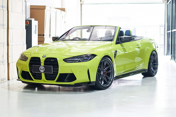 Фото дисков HRE P201 Сатиновый графит на BMW 4/M4 (G22/G82)