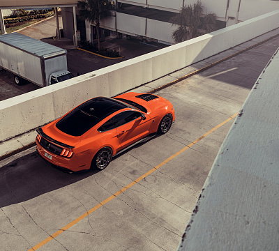 Фото дисков Vossen LC3-01 на Ford Mustang VI